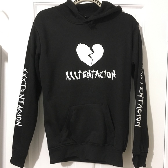 Other - XXXTentacion Black Merchandise Hoodie